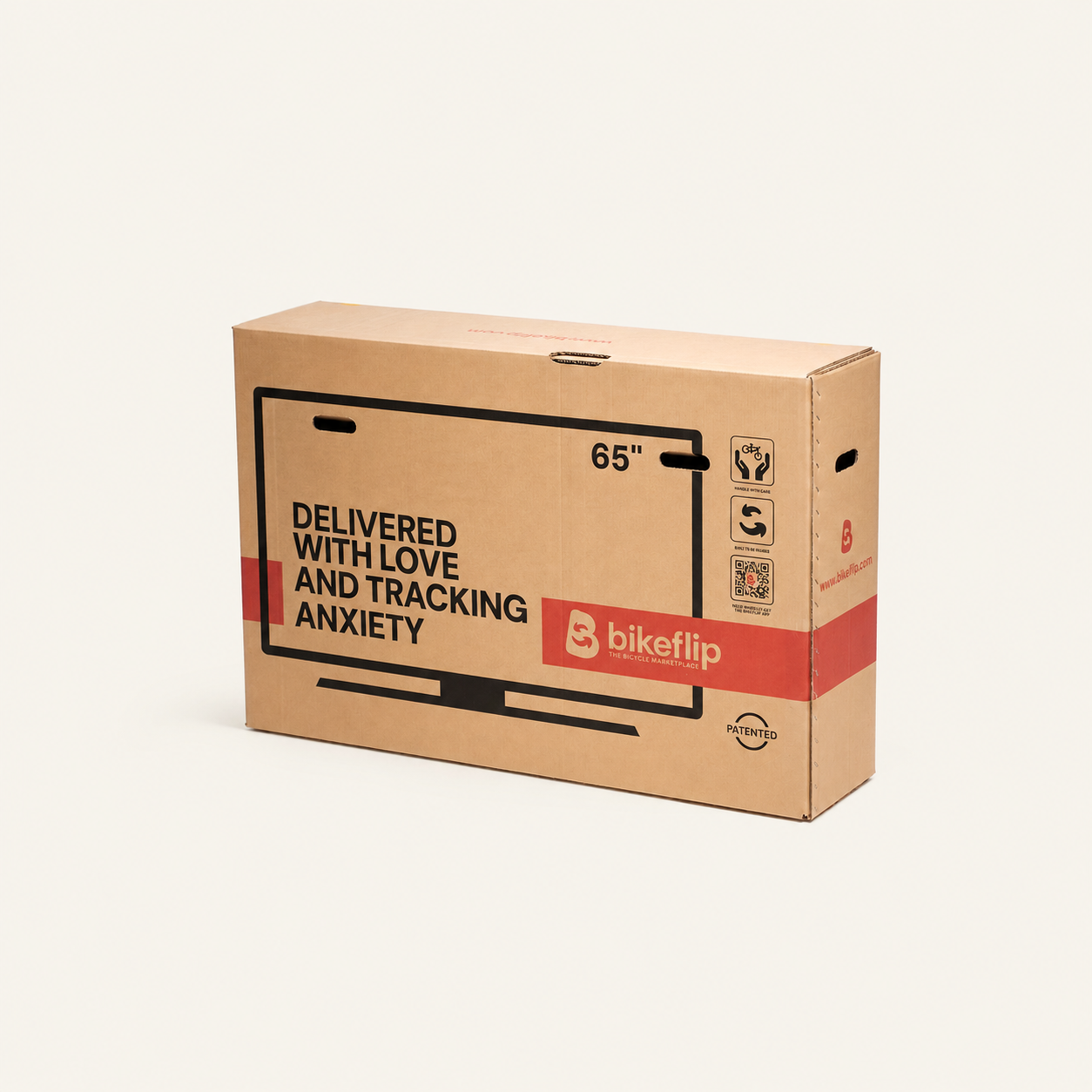 Bikeflip Box Pro Small internal support detail