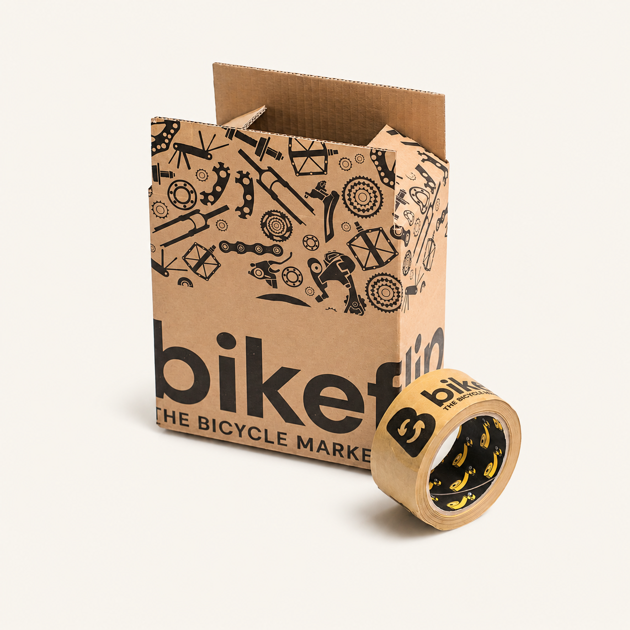 Bikeflip Box Pro Small folded flat pack