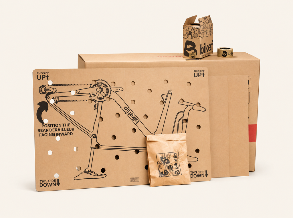 Bikeflip Box Pro Small reusable packing kit