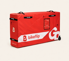 Bikeflip Go closed transport bag ready for travel